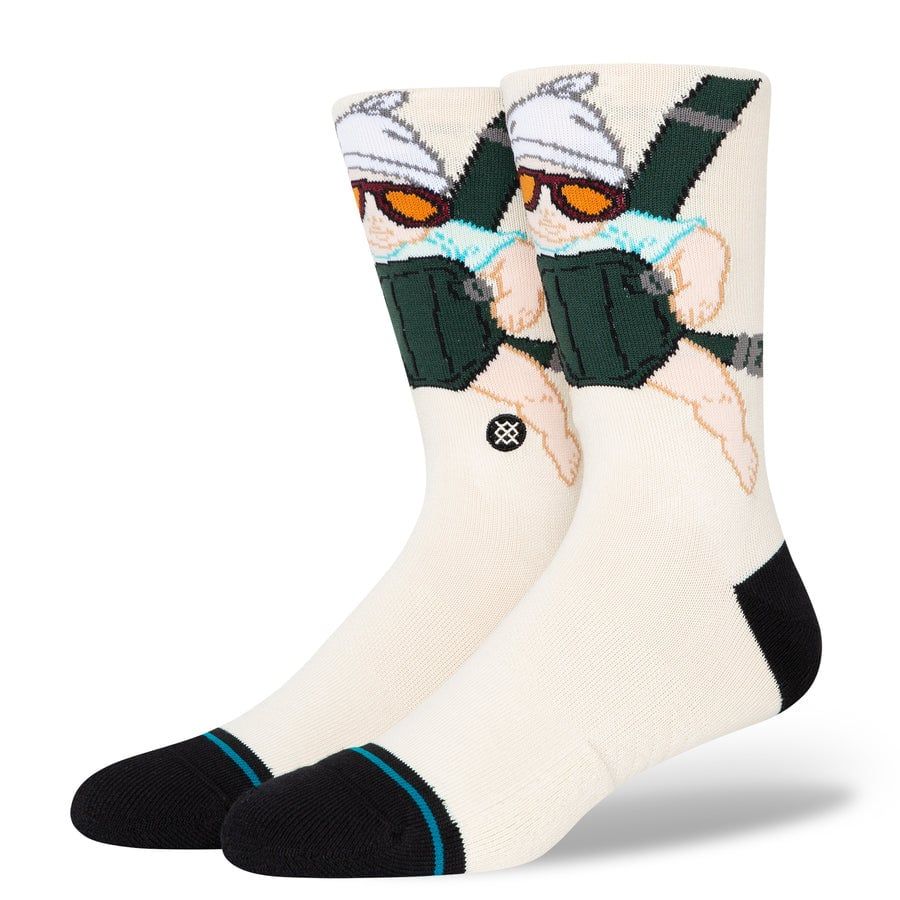 THE HANGOVER X STANCE CARLOS CREW SOCKS H23
