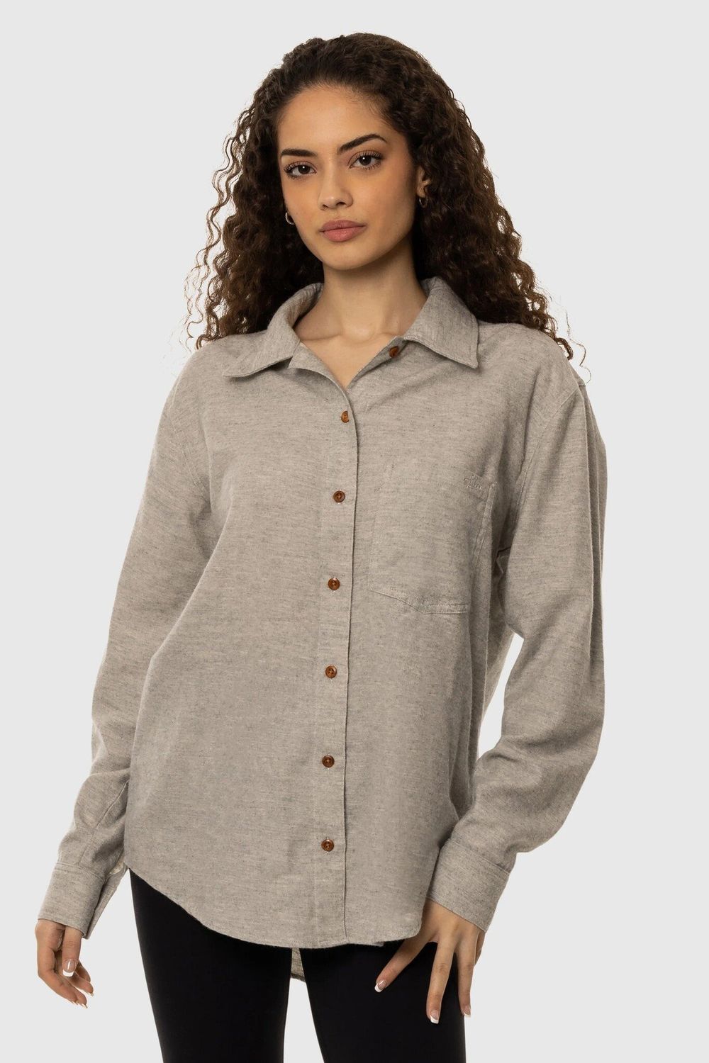 THE COZY BUTTON UP F23