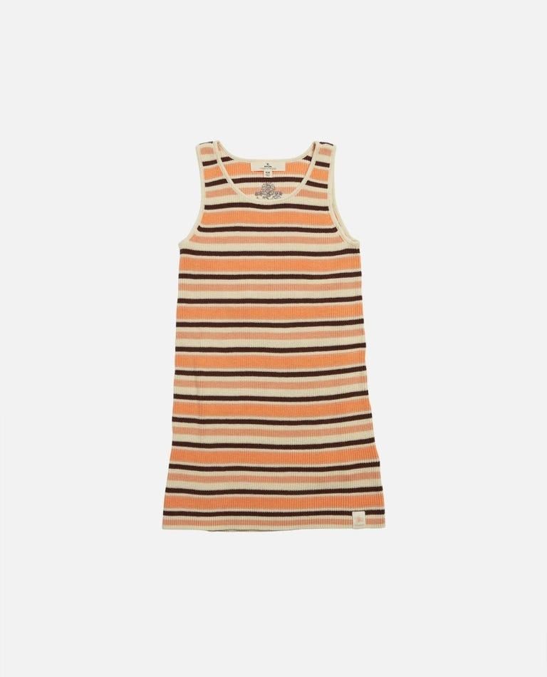 TROPIC STRIPE DRESS GIRLS SM24