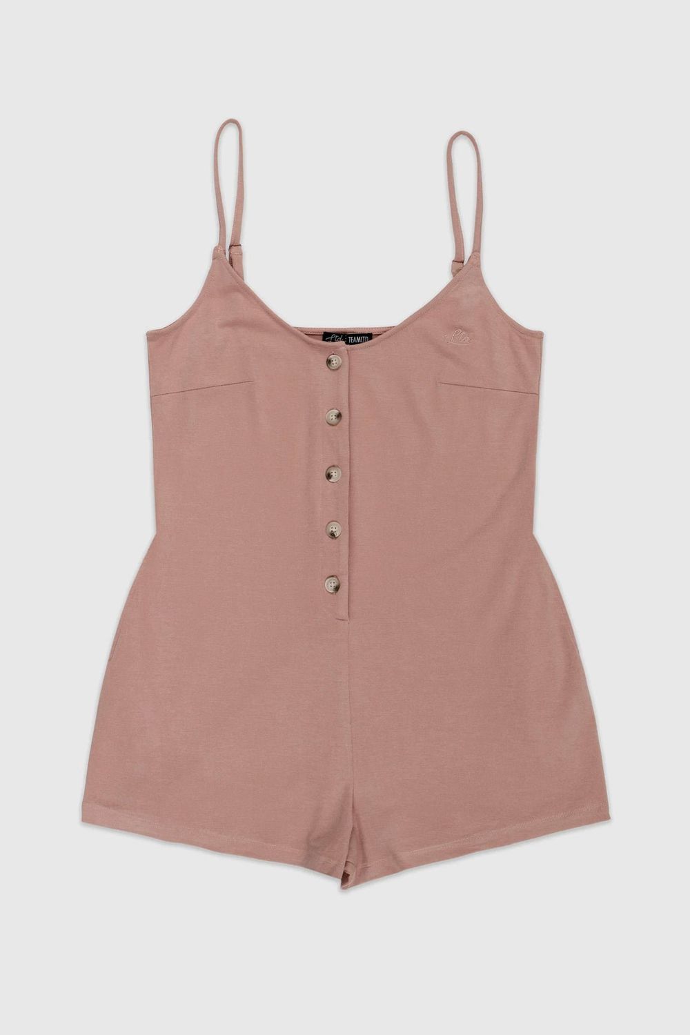 BUTTON UP ROMPER SM24