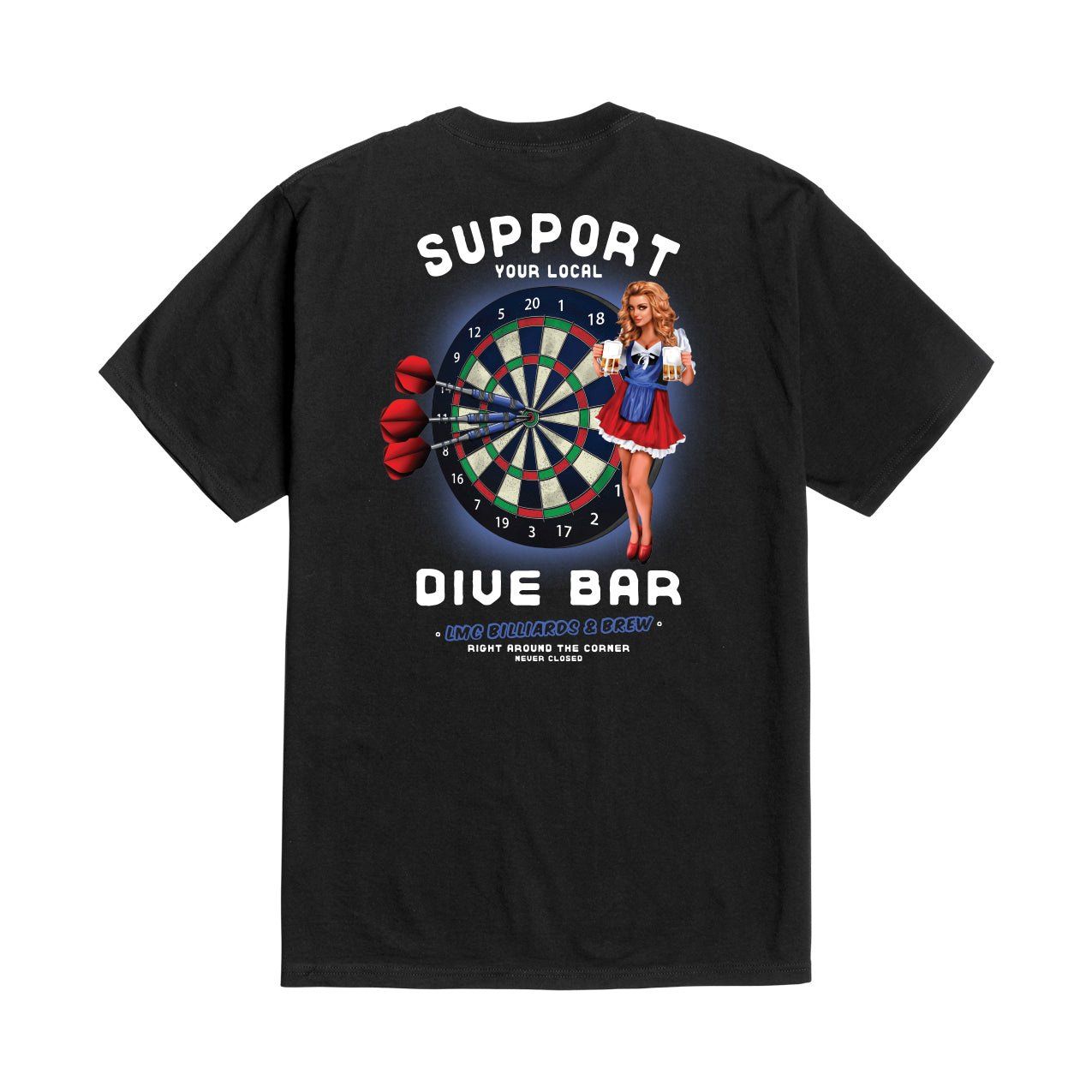 DARTS AND BEER TEE SM24
