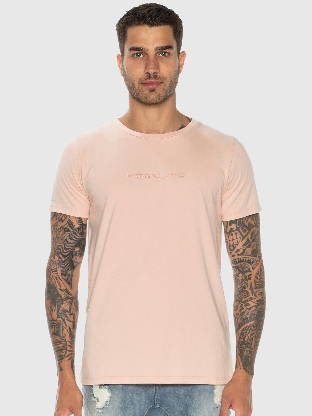 DAD TEE, Color: PEACH, Size: M