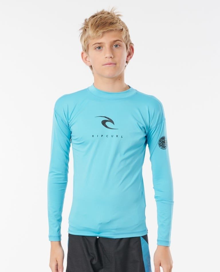 CORP KIDS L/S UV , Color: BLUE, Size: 0