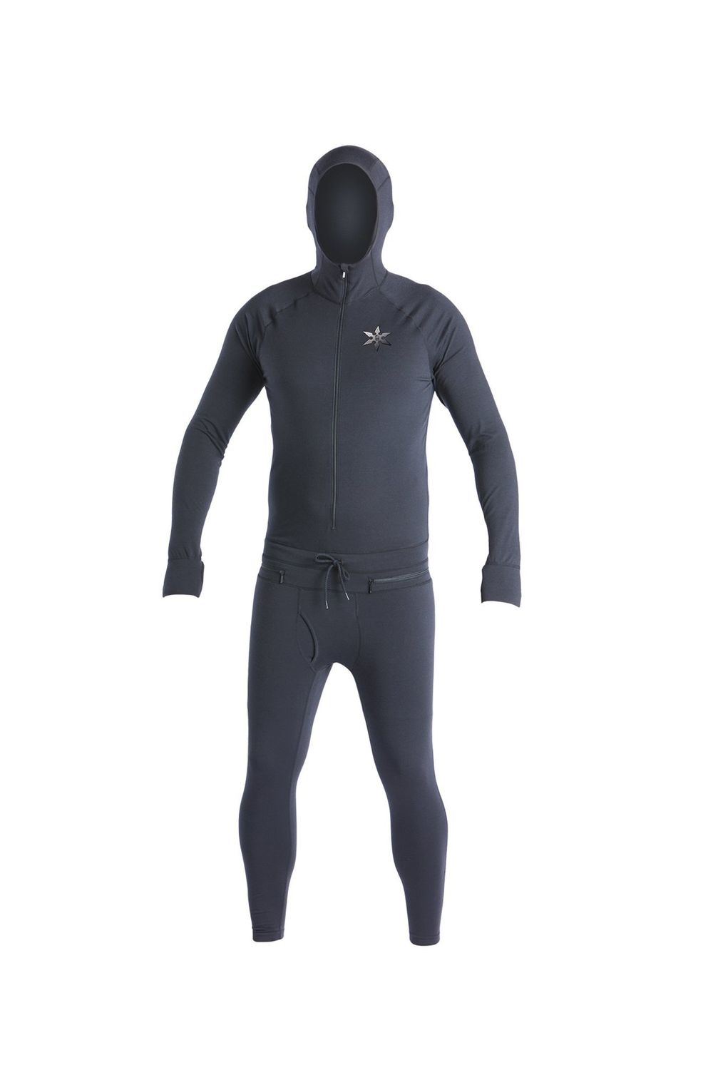 CLASSIC NINJA SUIT , Color: BLK, Size: S
