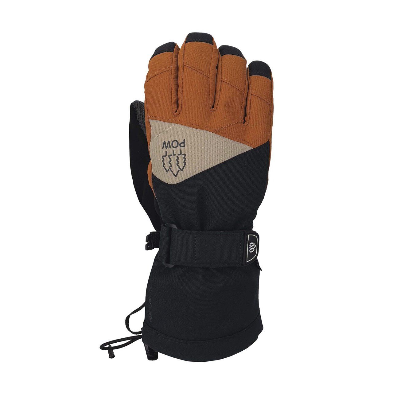 ASCEND GLOVE KIDS, Color: BROWN, Size: 4
