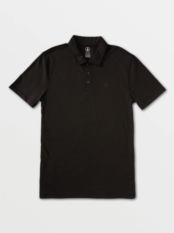 HAZARD PRO POLO S22, Color: BLACK, Size: M