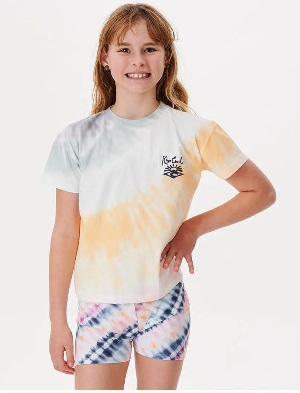 SURF TRIP TEE YTH S22, Color: MULTICO, Size: 8