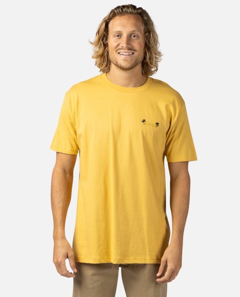 SHACKED TEE F22, Color: MUSTARD, Size: M