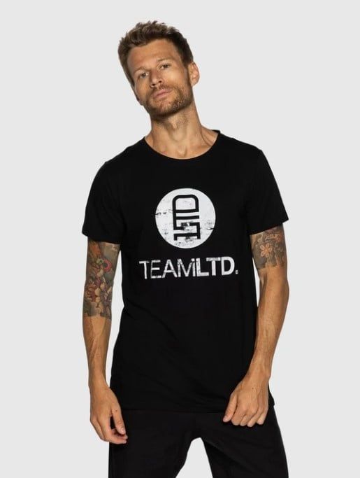 LOGO TEE S22, Color: BLACK, Size: M