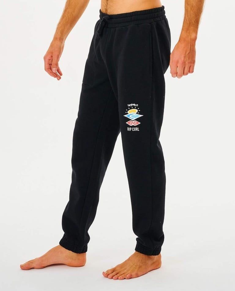 SEARCH ICON TRACKPANT F22, Color: BLACK, Size: M