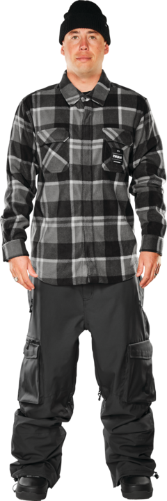 REST STOP FLEECE, Color: GREY, Size: M