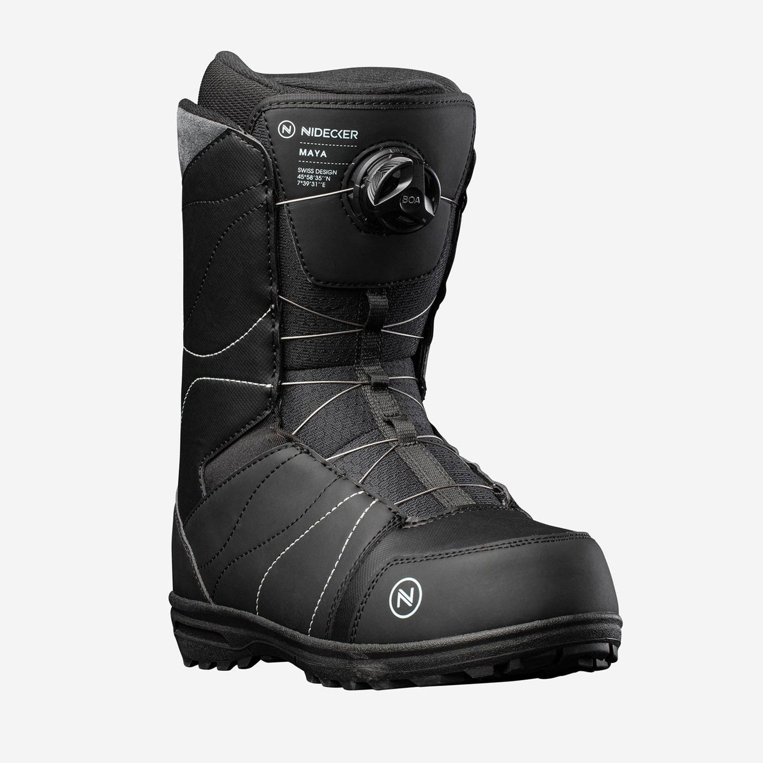 MAYA BOOTS W22, Color: BLACK, Size: 6
