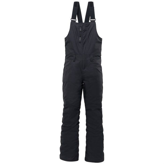GIRLS SIERRA INSULATED BIB W22, Color: BLACK, Size: XS