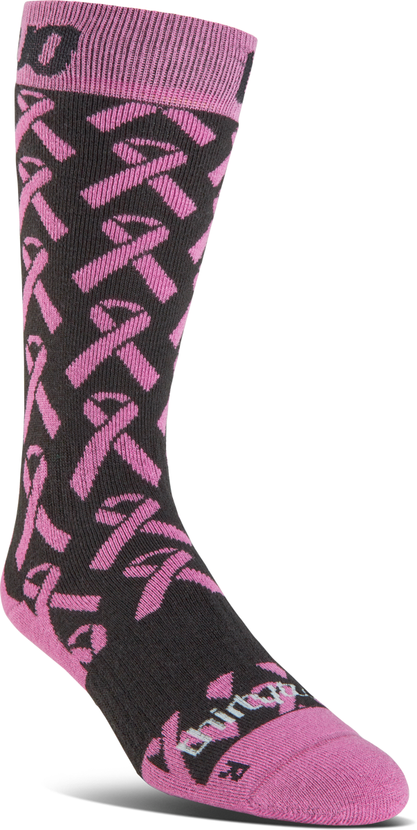 B4BC MERINO SOCK WMNS, Color: BLK/PINK, Size: S/M