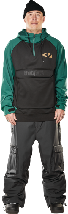 SIGNATURE TECH HOODIE, Color: FORREST, Size: M