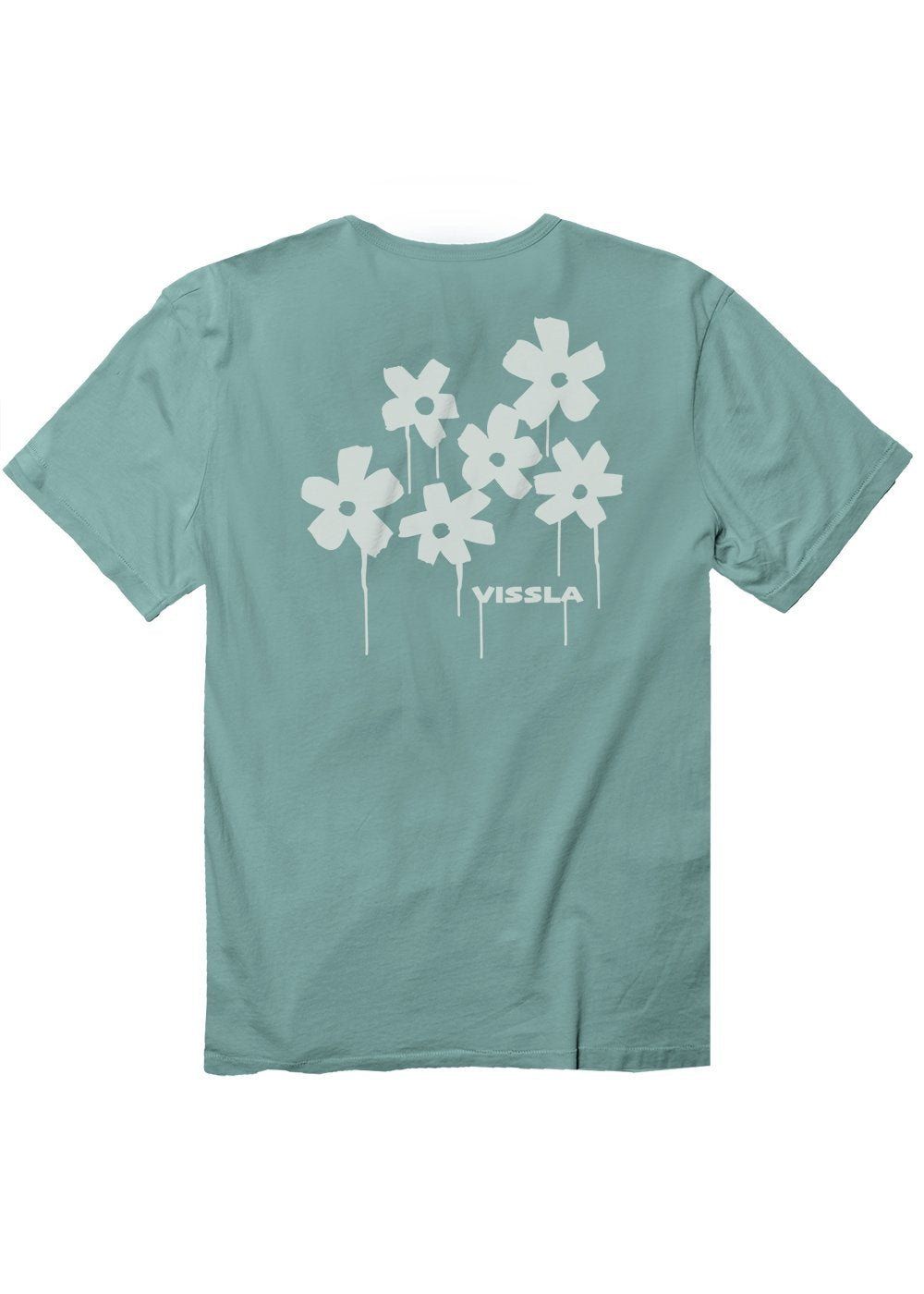 WATERLOGGED ORGANIC POCKET TEE, Color: JDE, Size: M