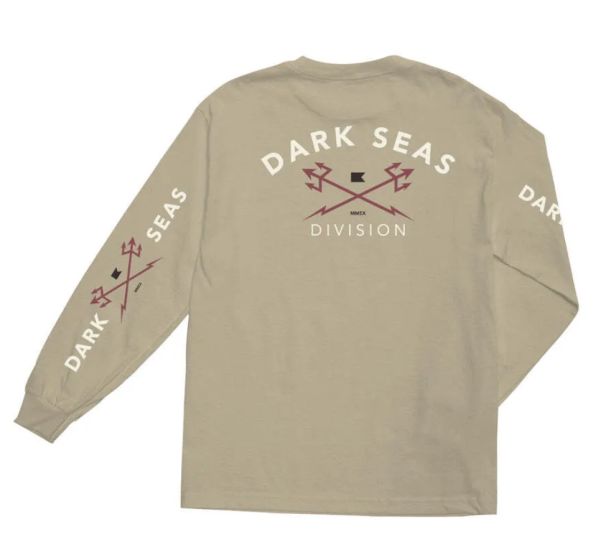 HEADMASTER LONGSLEEVE TEE W22, Color: SAND, Size: M