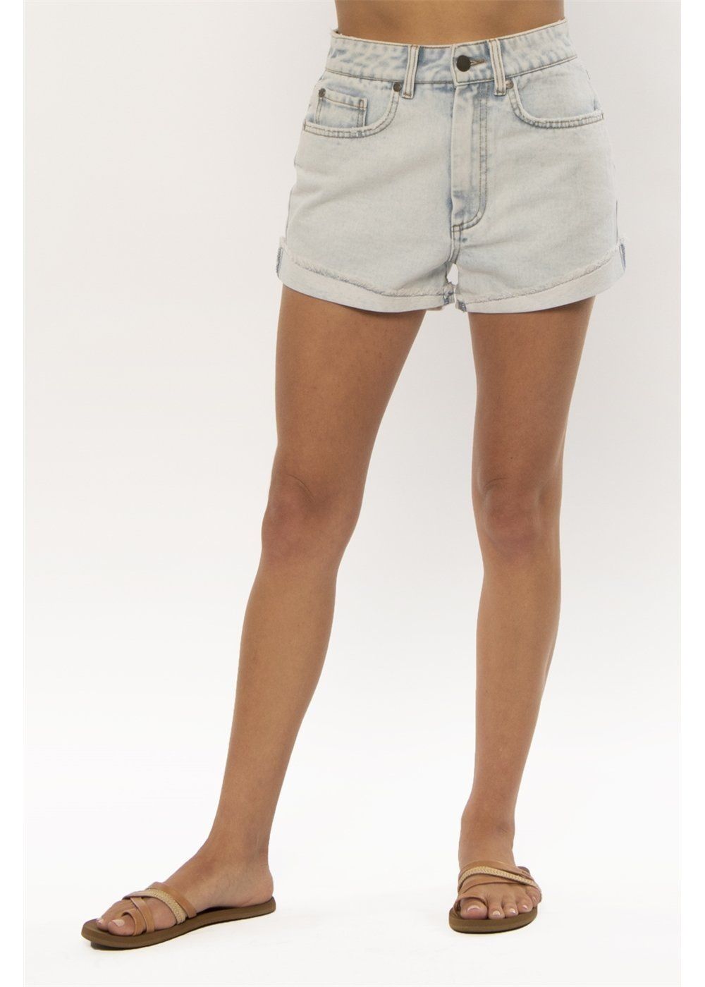 FAWN WOVEN SHORT SP23, Color: SUN, Size: 27