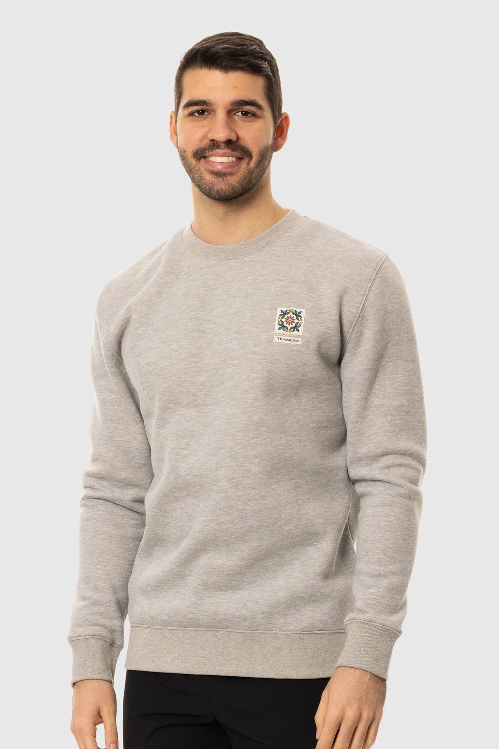 HOFFMAN CREWNECK F23, Color: ATHLETIC GREY, Size: M