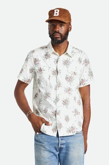 WAYNES SS WVN F23, Color: OFF WHITE WILD FLORAL, Size: M