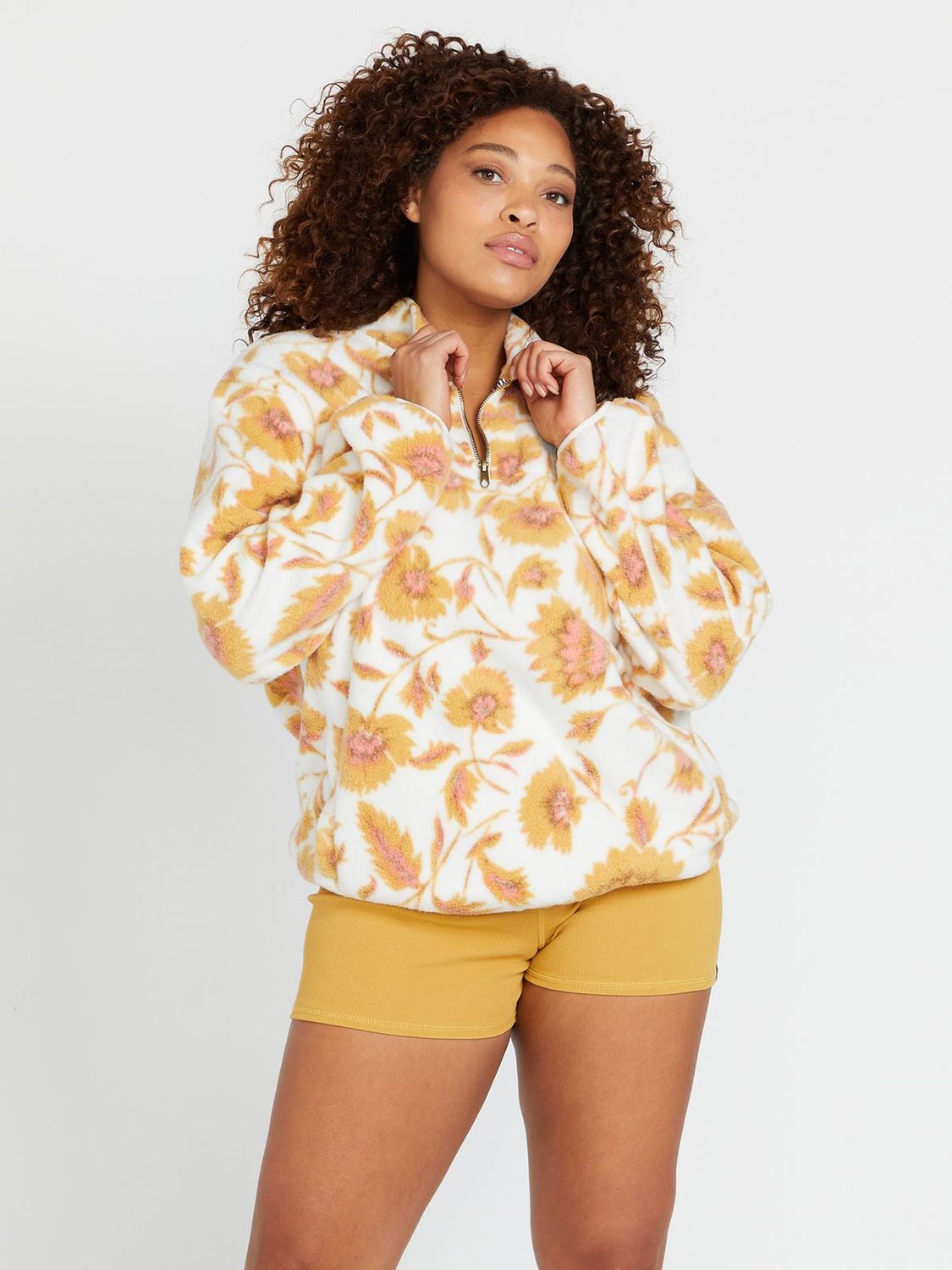 PHEELIN IT MOCK NECK W23, Color: DIJ, Size: S