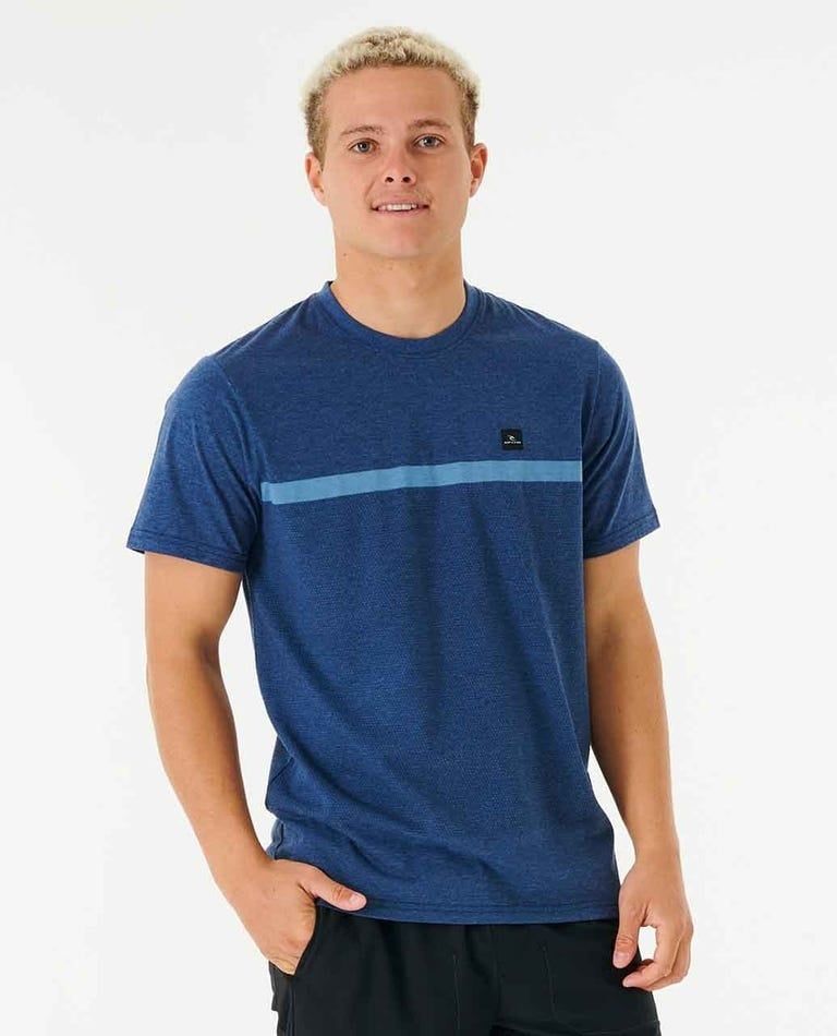 VAPORCOOL VARIAL TEE S23, Color: NAVY, Size: M