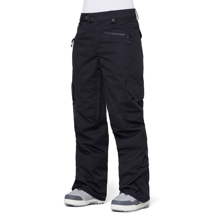 AURA INSULATED CARGO PANT W23, Color: BLACK, Size: S