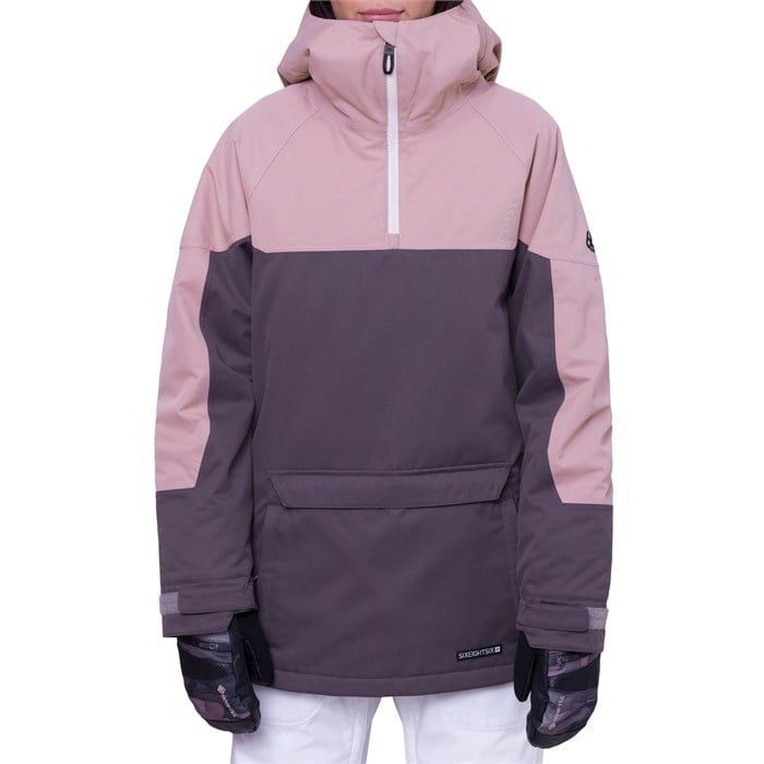 UPTON INSULATED ANORAK W23, Color: CHARCOAL CLRBK, Size: S