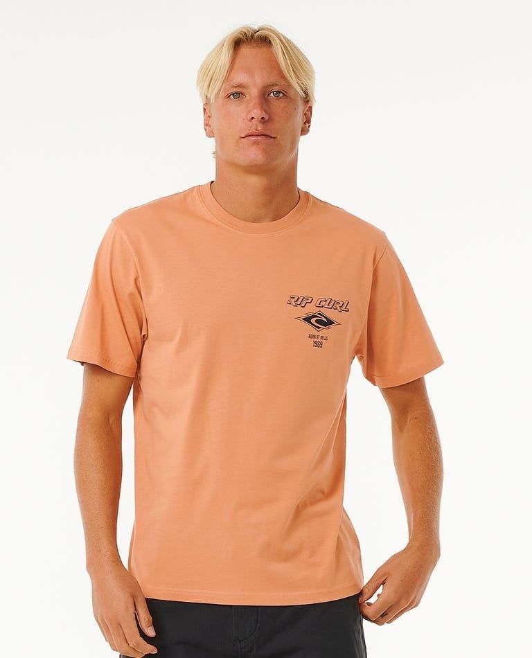 FADE OUT ICON TEE SM24, Color: CLAY, Size: M