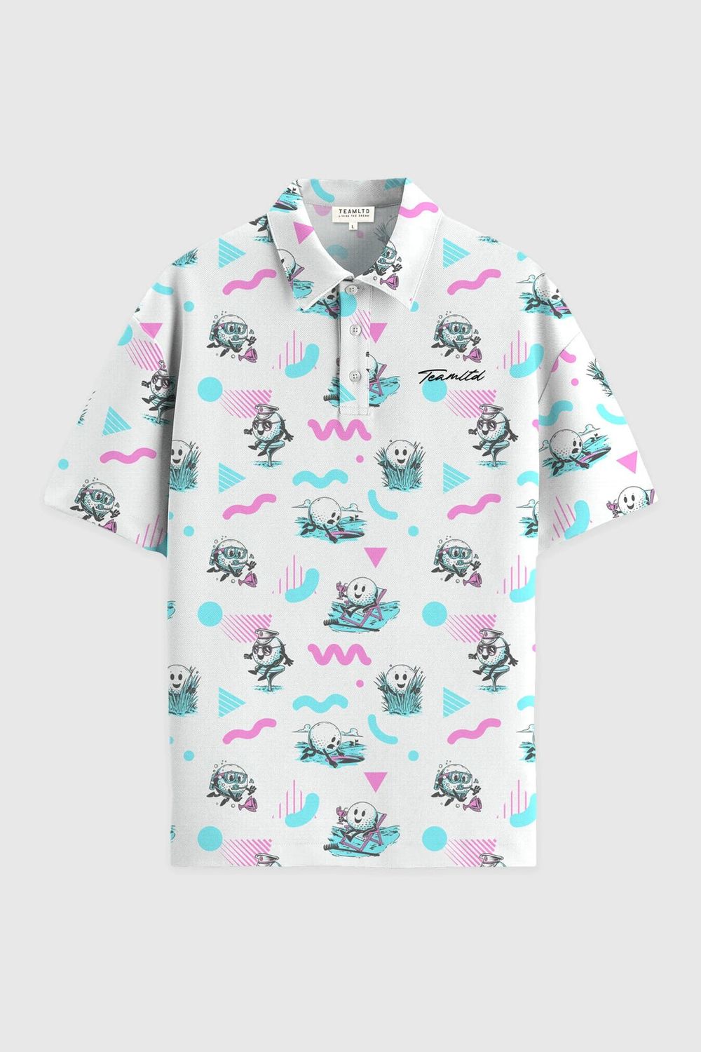 PAR-TEE POLO SM24, Color: MULLIGAN WHITE, Size: M