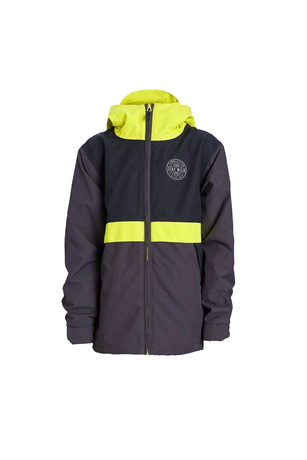 YOUTH TRENCHER FULL ZIP W23, Color: BKS, Size: XS