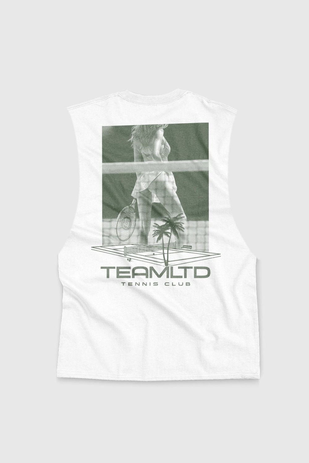 TENNIS AUSSIE TANK SM24, Color: WHITE, Size: M