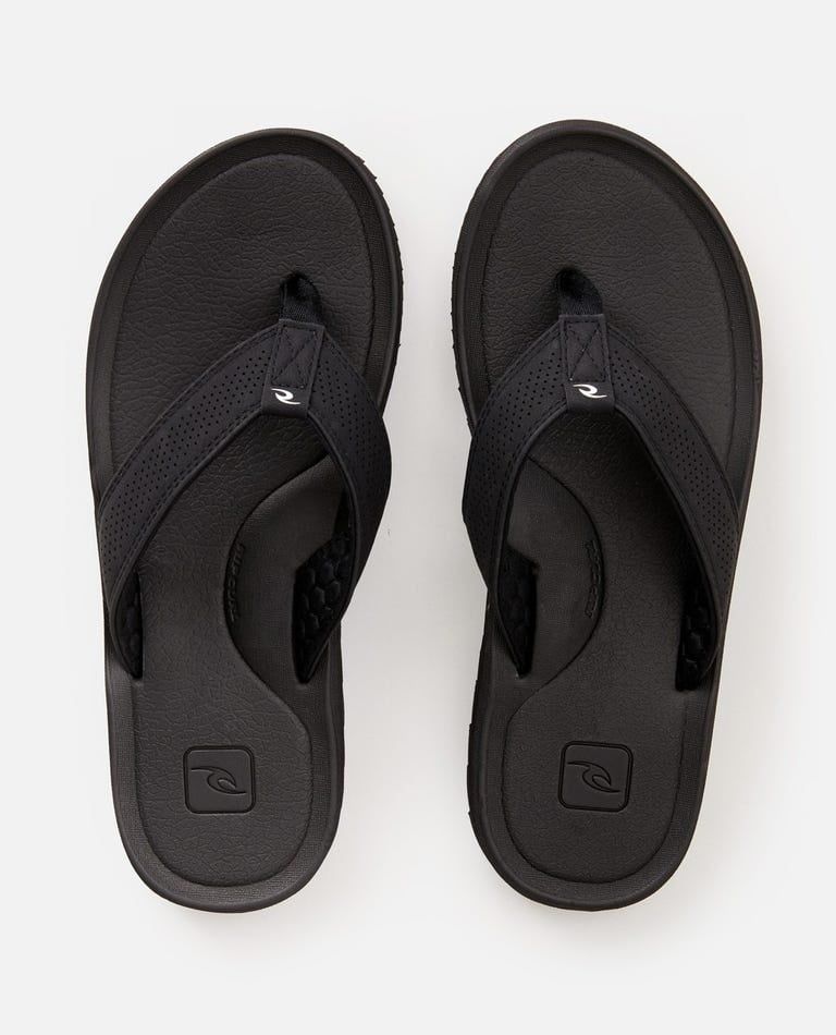 CHIBA OPEN TOE SM24, Color: BLACK, Size: 9