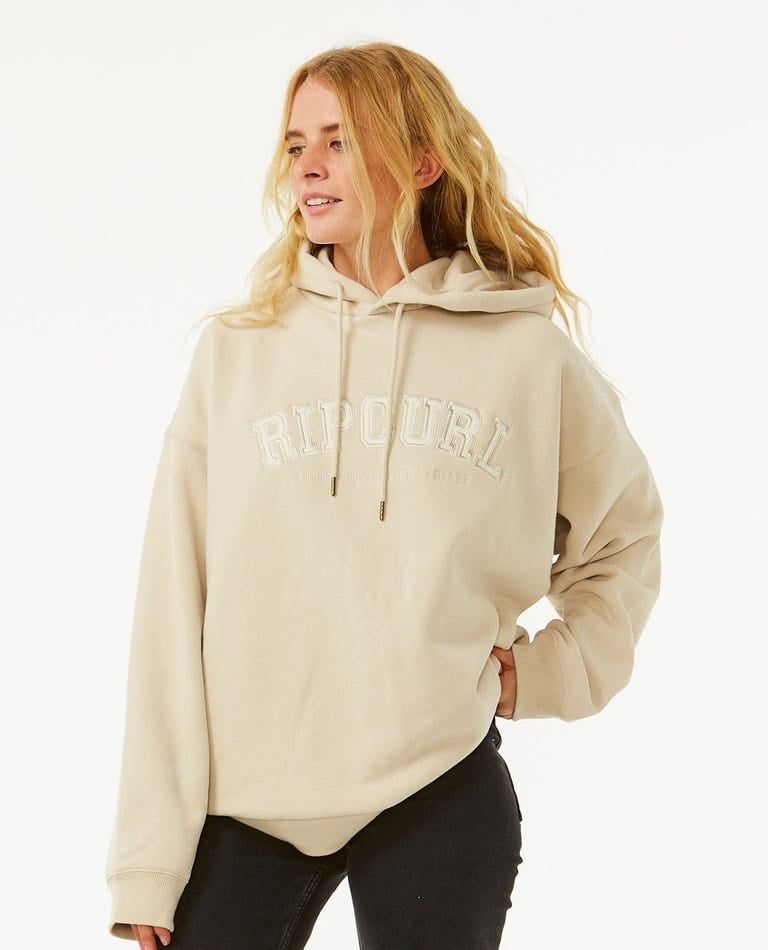 VARSITY HOODIE SM24, Color: NATURAL, Size: XS