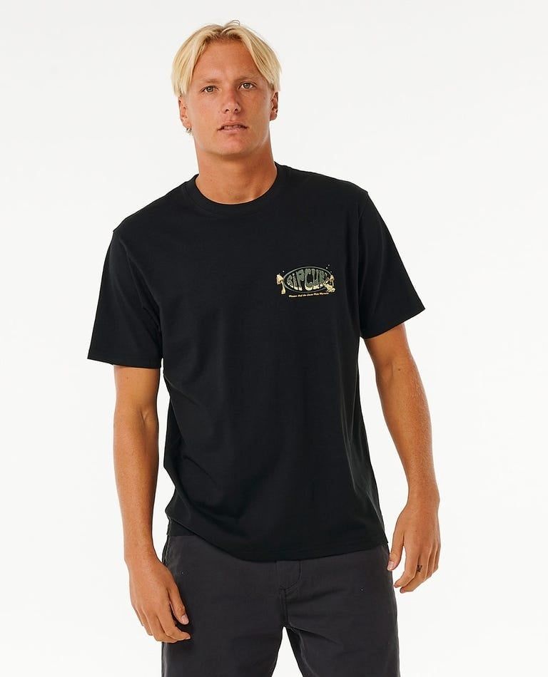 MASON PIPELINER TEE SM24, Color: M, Size: BLACK