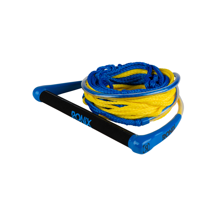 COMBO 2.0 HIDE GRIP 4 SECT SM24, Color: BLU/YEL, Size: 65FT