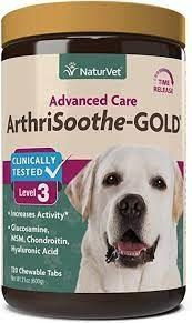 NaturVet ArthriSoothe-GOLD Time Release Tablets
