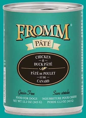 Fromm Dog - Grain Free Pate, Color: Chicken &amp; Duck