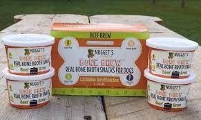 Nugget&#39;s Bone Brew Brothsicles for Dogs &amp; Cats, Color: Beef 4oz