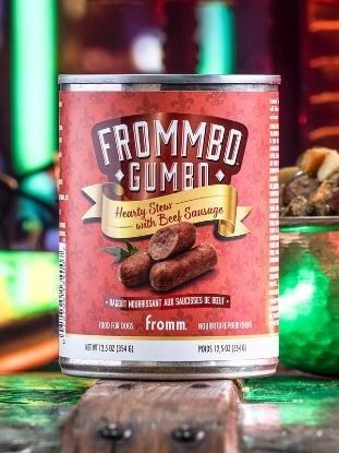 Fromm Dog Frommbo Gumbo Hearty Stew, Color: Beef Sausauge