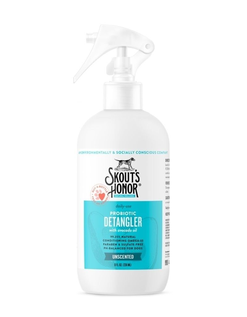 Skout&#39;s Honor Probiotic Detangler Unscented 8oz
