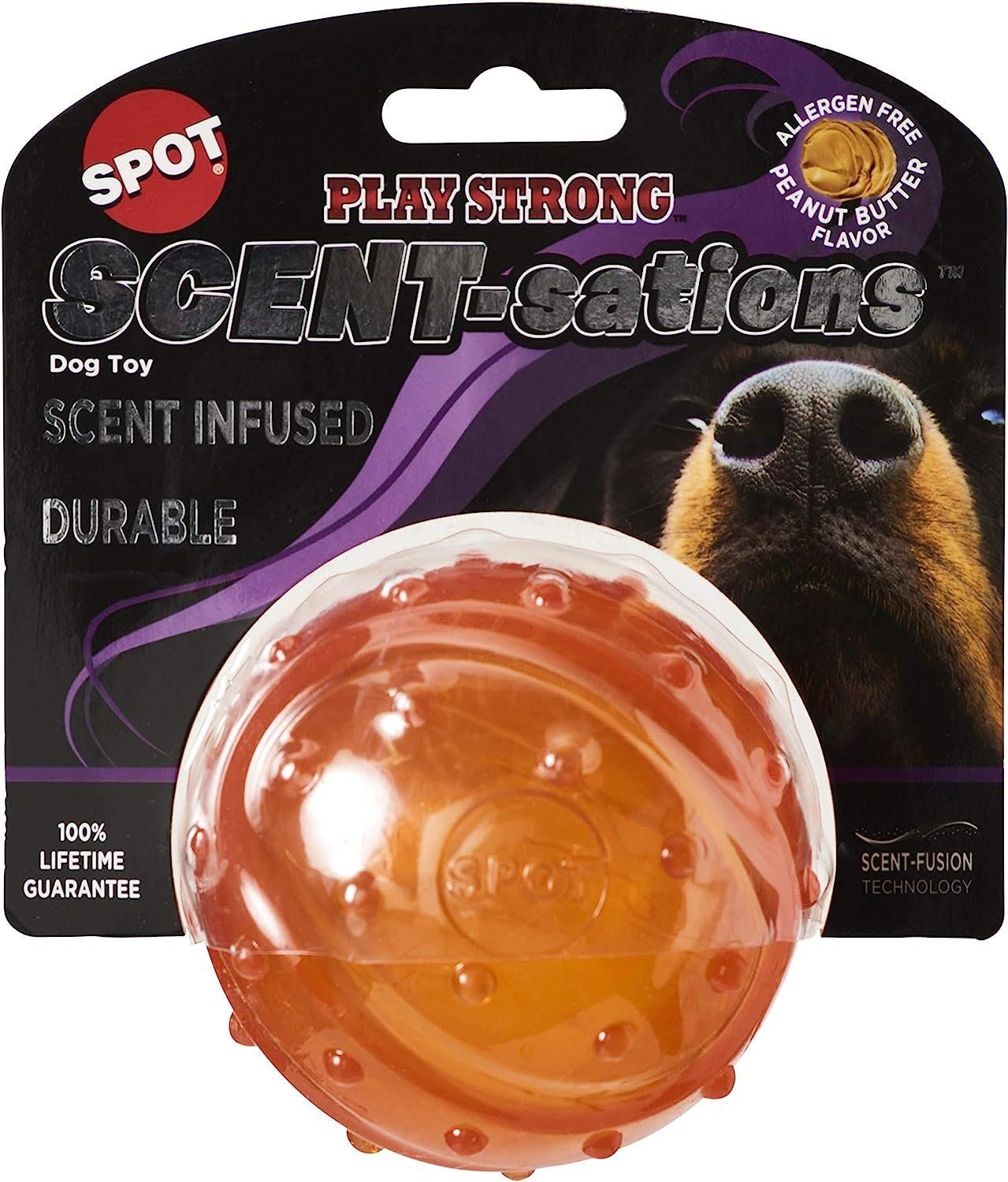Spot Scent-sations Ball Peanut Butter 3.25&quot;