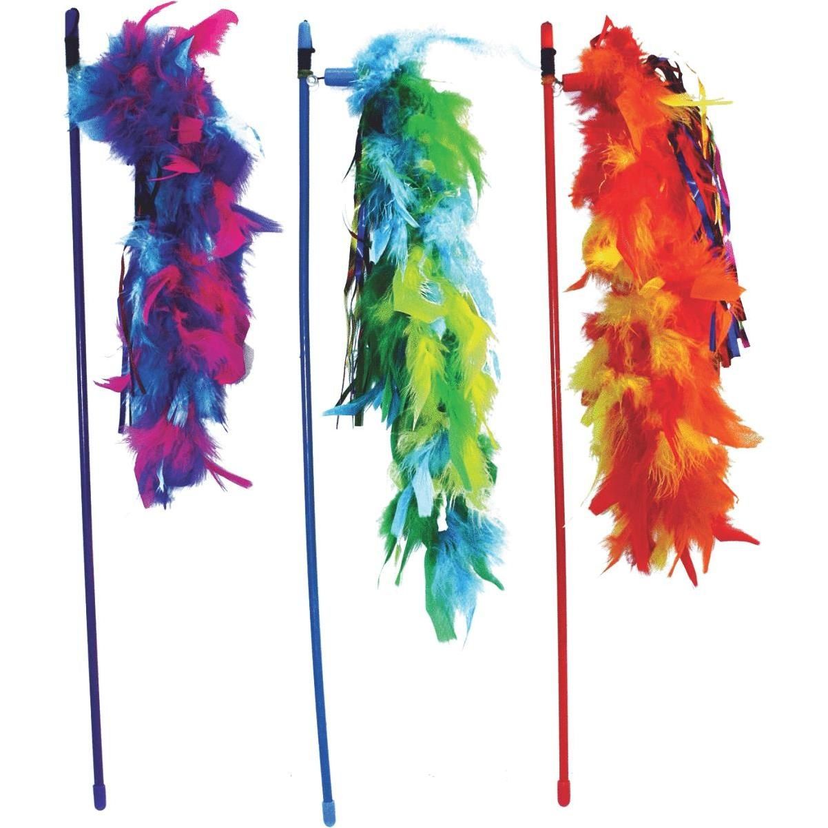Multipet Cat Dangler Wand 20&quot;