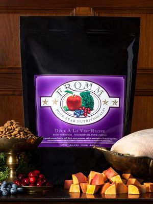 Fromm Dog - Four Star, Color: Duck A La Veg, Size: 4 lb