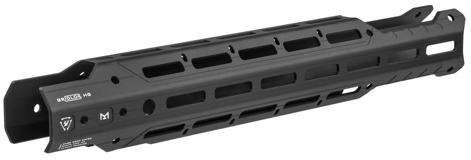 Strike GRIDLOKHG15 GridLok Handguard AR Platforms Black Hardcoat Anodized Aluminum 15&quot; M-LOK