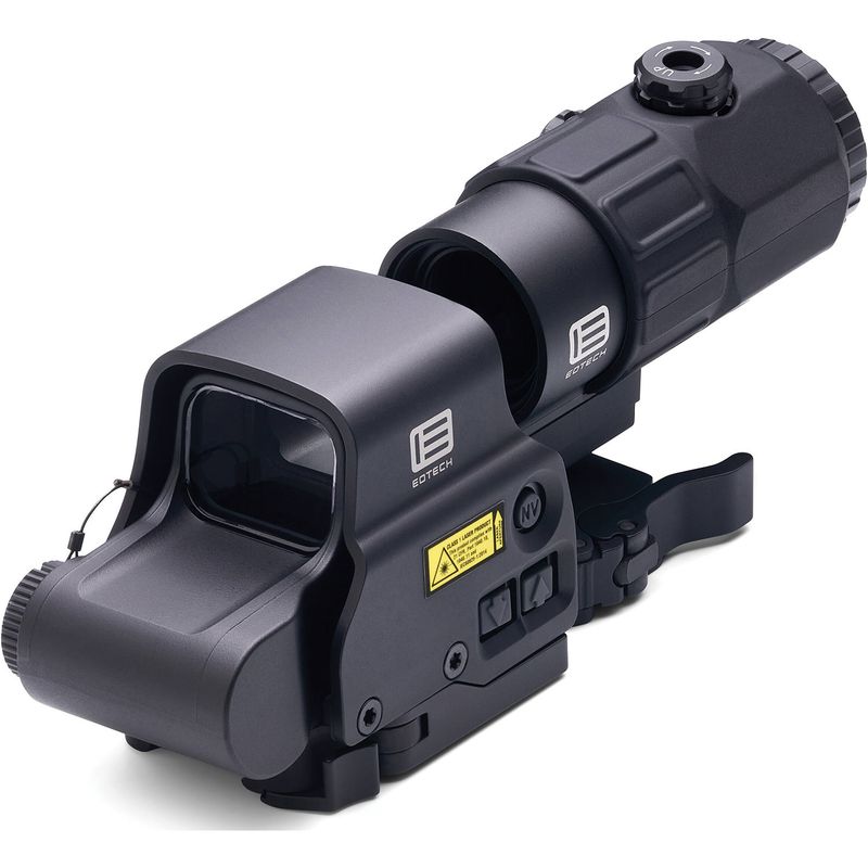 Eotech HHSV HHSV w/G45 Magnifier Black Anodized 5x Features Switch-to-Side Mounting System