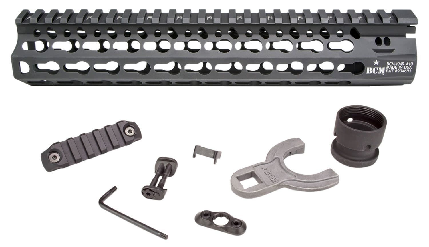 KMR Alpha Handguard 10&quot; Keymod Style Made of Aluminum with Black Anodized Finish for AR-15