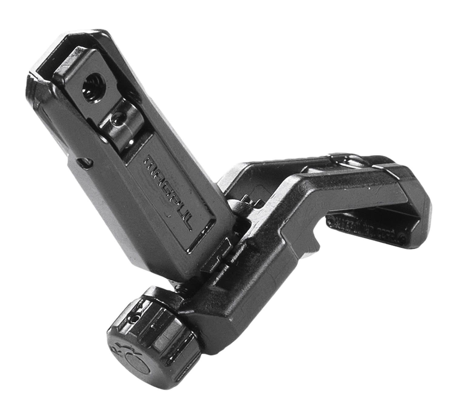 Magpul MAG526-BLK MBUS Pro Offset Rear Sight Folding Black for AR-Platform