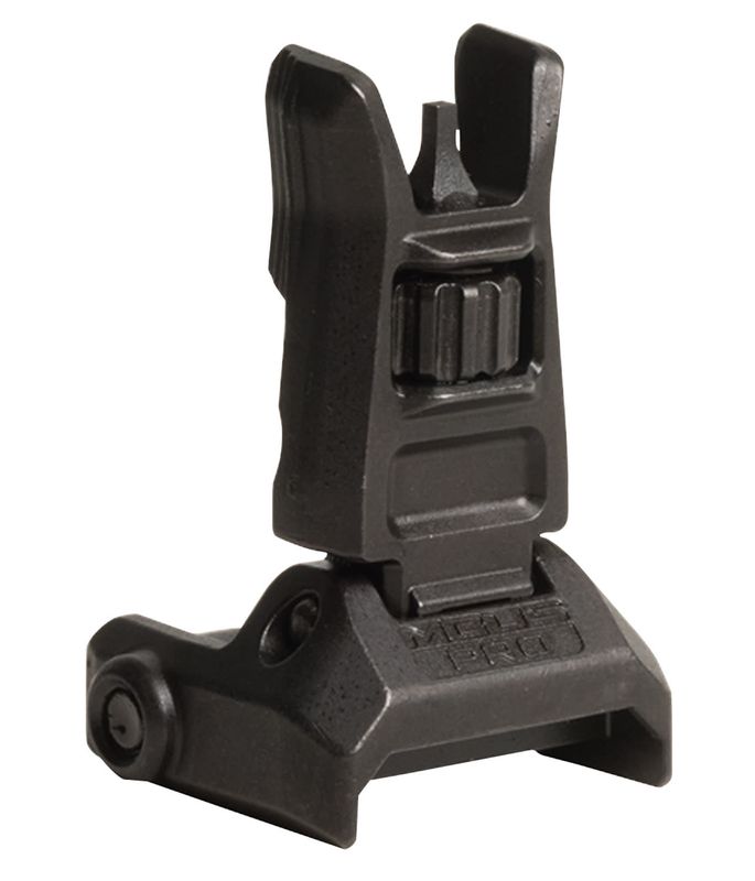 Magpul MAG275-BLK MBUS Pro Front Sight Folding Black for AR-Platform