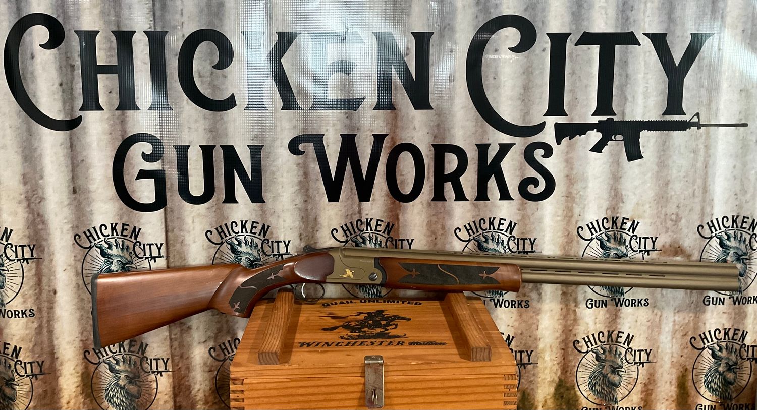 Hatfield Gun Company USF12B Field 12 Gauge 28&quot; O/U Barrel 3&quot; 2rd, Burnt Bronze Cerakote, Turkish Walnut Stock